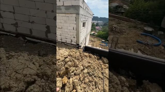 Делаем дорогу, парковку, подпорную стену♂️ #строительствосочи смотреть онлайн