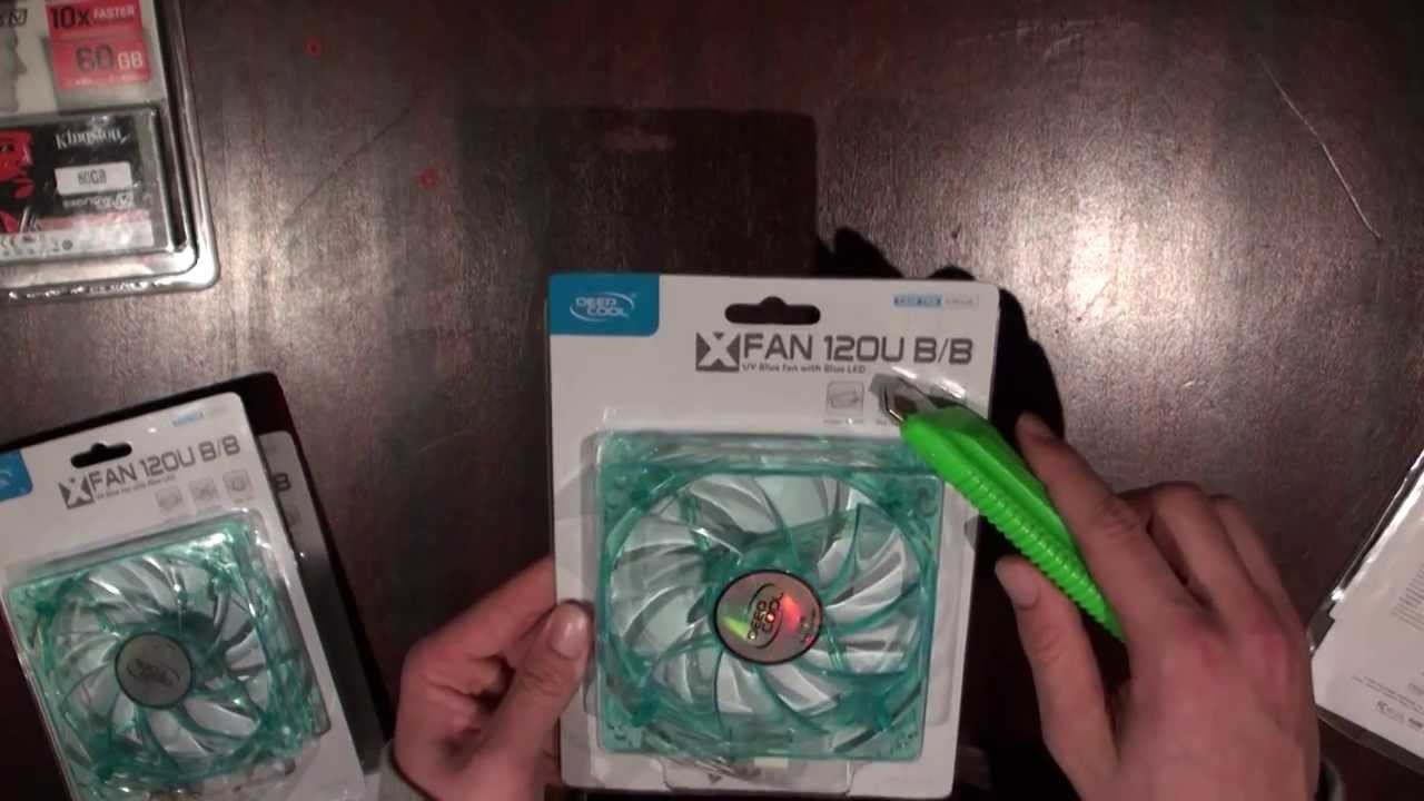 Deepcool Fan 120 x 25mm Blue Frame Unboxing: CPU Modder смотреть онлайн
