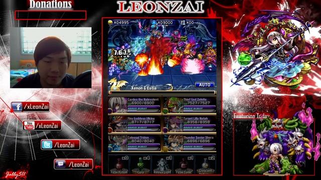 [Brave Frontier] Trial X1: Xenon & Estia - Explanation of fights at the end! смотреть онлайн