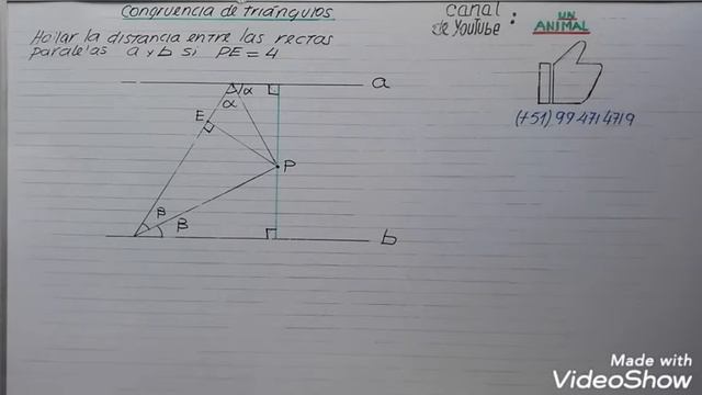 CONGRUENCIA DE TRIANGULOS (EJERCICIO 3) смотреть онлайн