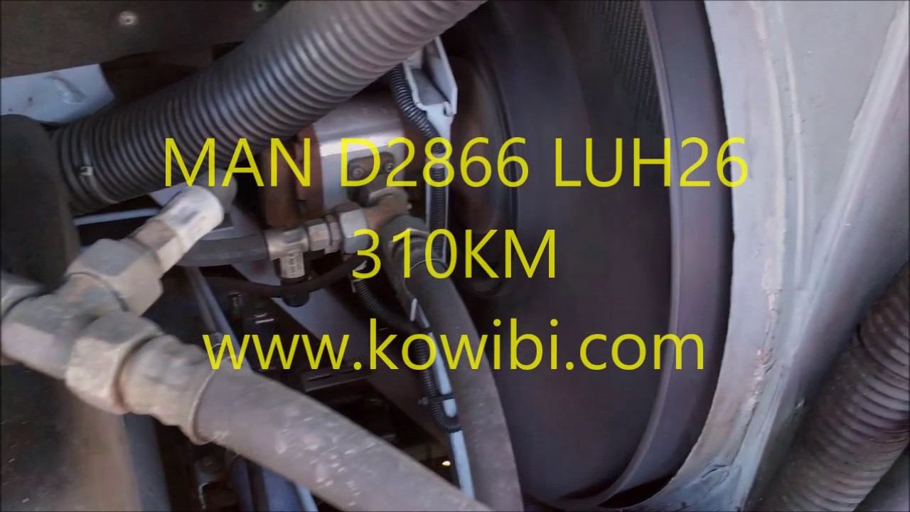 MAN D2866 LUH26 310KM engine motor двигатель for sale 2 смотреть онлайн
