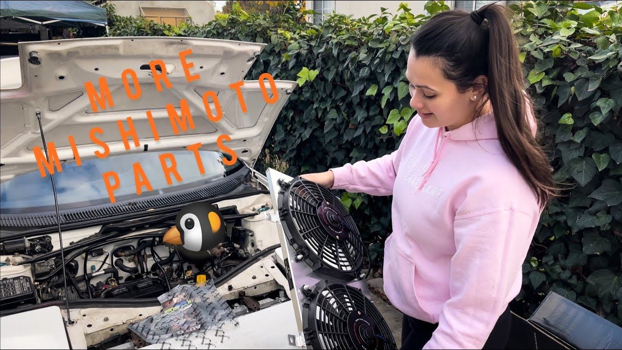 turbo mr2 gets new mishimoto radiator fan смотреть онлайн