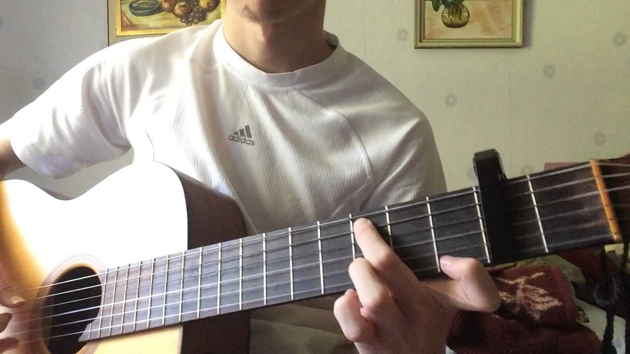 Heavy Rain Theme Song Guitar Tutorial (Part 1) смотреть онлайн