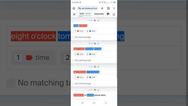 Highlight the search request in sentences about setting time of an alarm 0.10$ Training 100% Skill смотреть онлайн