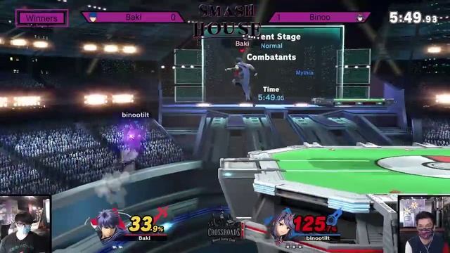 SHPRP#5 WF - Baki (Ike/Cloud) vs. binoo (Mythra & Pyra) смотреть онлайн