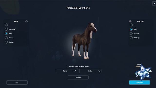 Покупаем Тинана и Фиби |Star Stable Online| смотреть онлайн