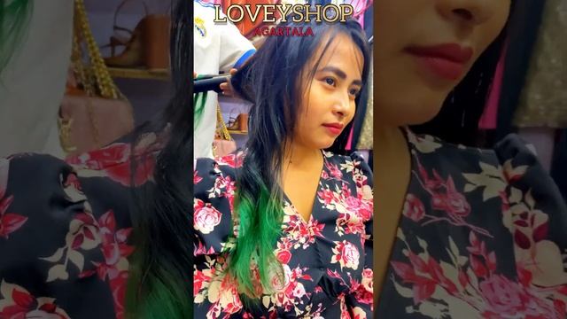 green hair colour....in my shop смотреть онлайн