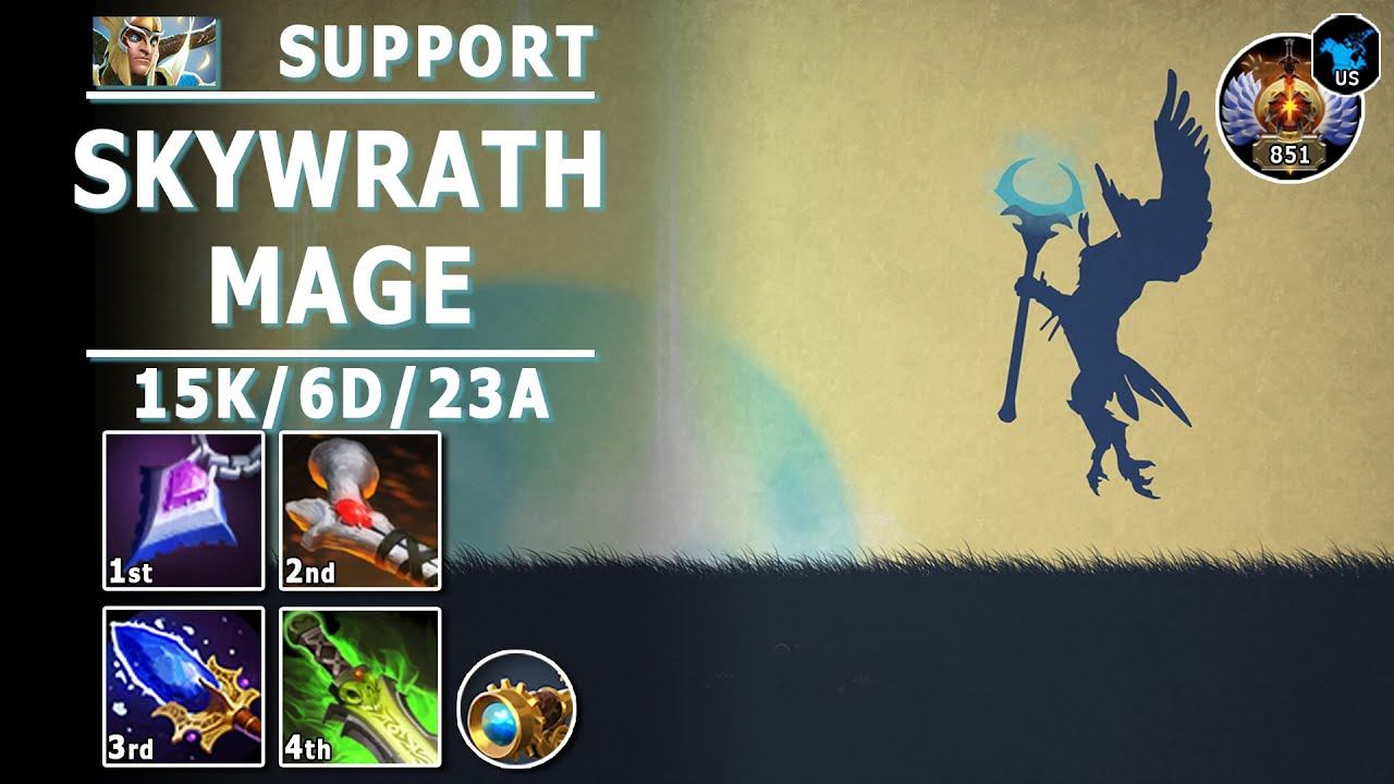 Skywrath Mage Soft Support | 7.31b | Pos 4 SM Guide | Dota 2 Immortal Gameplay смотреть онлайн