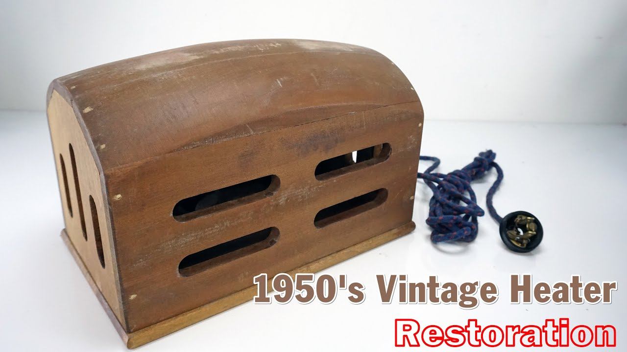 Vintage Electric Heater 1950s Restoration смотреть онлайн