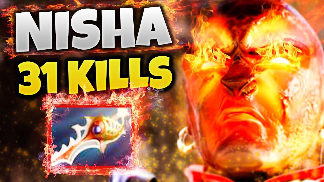 Nisha turn in Monster mode 31 kills R.I.P SEA Dota смотреть онлайн