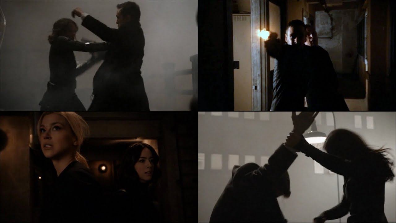 ¿Cual es el plan? - Bobbi y Hunter. Quake, Mack, May, Coulson, Fitz y Jemma - AGENTS OF SHIELD T.3 смотреть онлайн