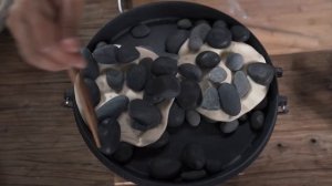 捡了25斤石头，做了一大桌“石头宴”，还做了两幅手工小画【滇西小哥】