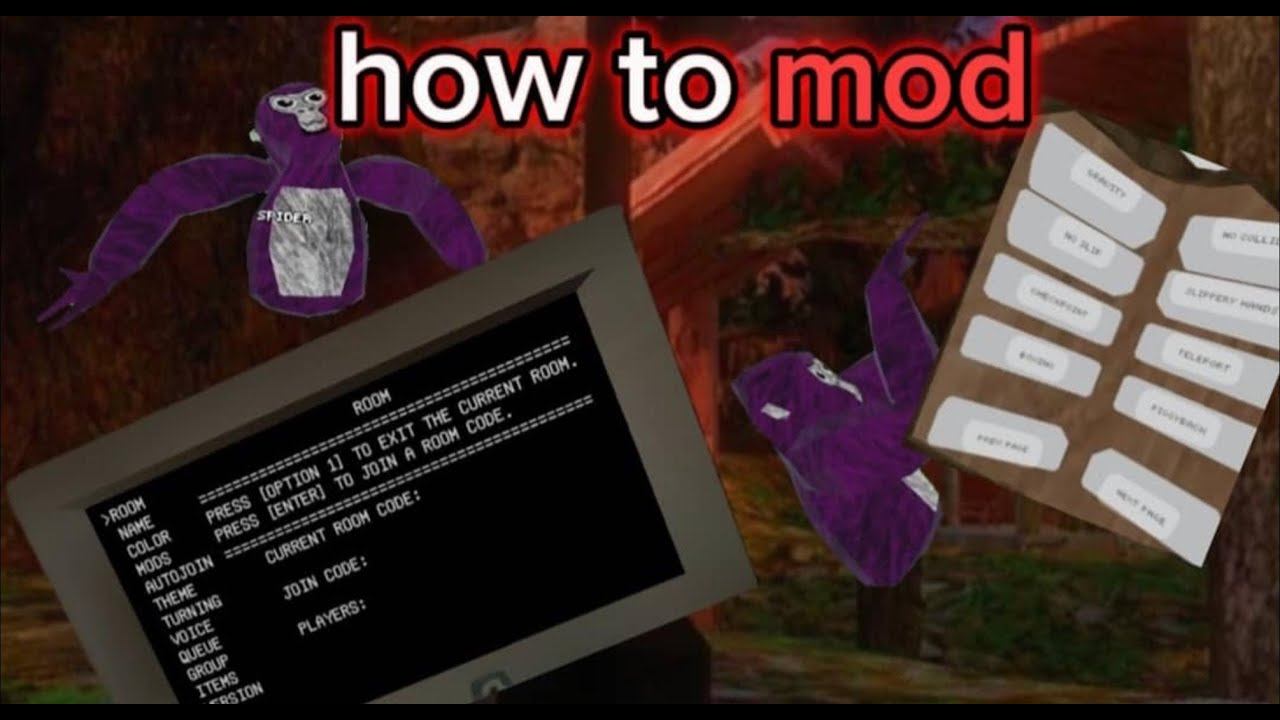 How to get mods in Gorilla Tag смотреть онлайн