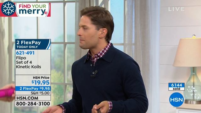 Flipo Set of 4 Kinetic Koils смотреть онлайн