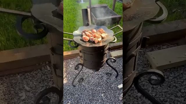 печь для казана, саджа. смотреть онлайн