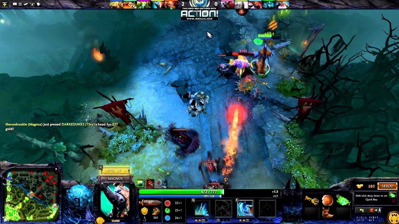 Dota 2- MAGNUS IS AMAZING смотреть онлайн
