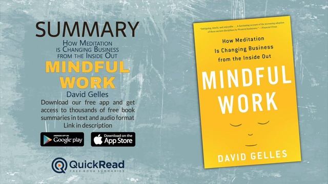 Summary of Mindful Work by David Gelles | Free Audiobook смотреть онлайн