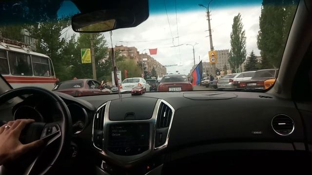 Автопробег Горловка 09.05.2017 смотреть онлайн