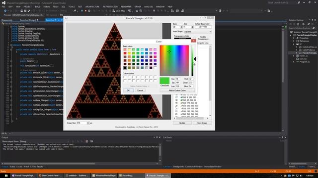 Pascal's Triangle Program - Updated Version смотреть онлайн