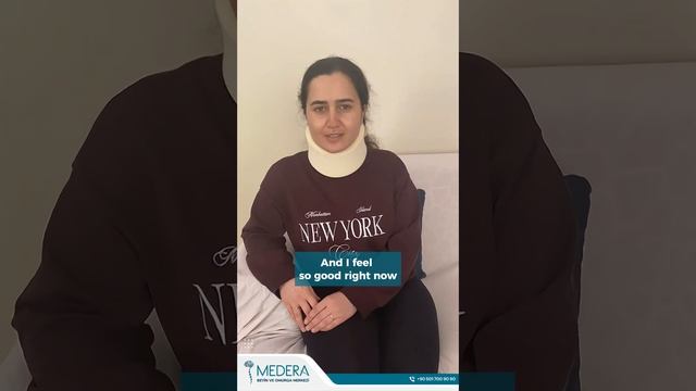 Our patient, Ms. Demet, came from England to Turkey for a cervical disc herniation surgery. смотреть онлайн