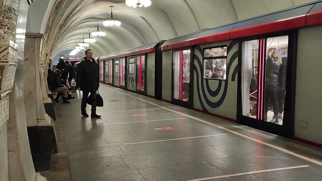 Отправление 81-775-81-776-81-777 "Москва 2020" со станции Таганская. смотреть онлайн