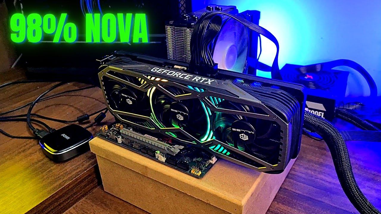 🔥 FINALMENTE RTX 3070 TRIPLO FAN R$ 1,700 REAIS A MAIS GELADA🔥 смотреть онлайн