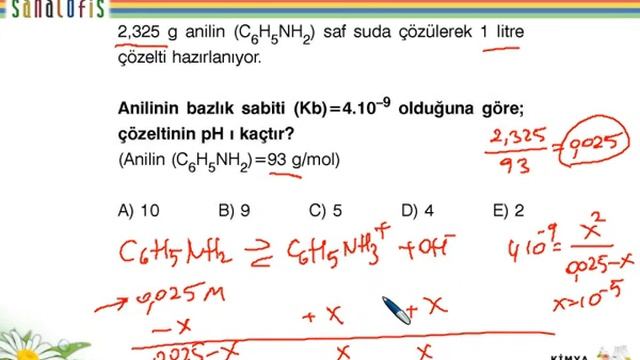 SULU ÇÖZELTİLERDE ASİT BAZ DENGESİ - UYYG - 66354 смотреть онлайн