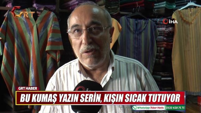 BU KUMAŞ YAZIN SERİN, KIŞIN SICAK TUTUYOR смотреть онлайн