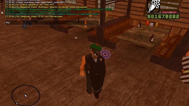 Рп диалог с Президентом Warlocks MC. смотреть онлайн