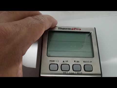 ThermoPro Dual prob thermometer Model#TP-17 смотреть онлайн