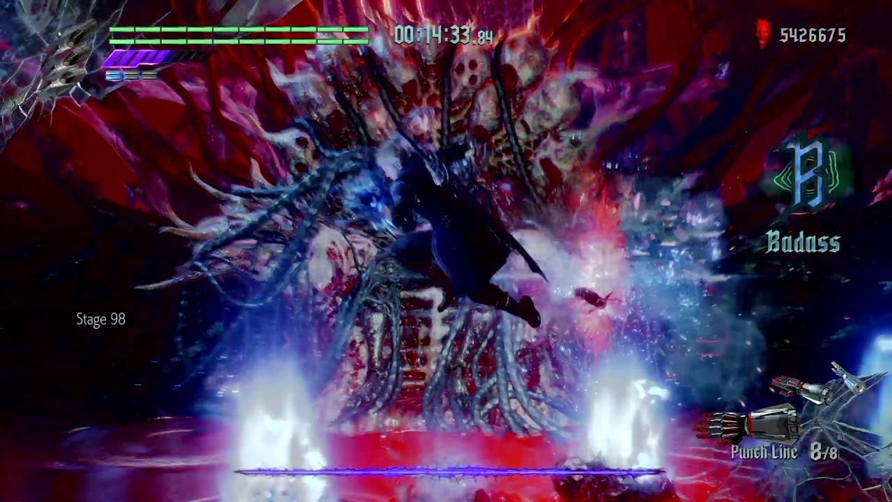 Devil May Cry 5 : Nero vs Urizen easy pass (Bloody Place : Stage 98) смотреть онлайн
