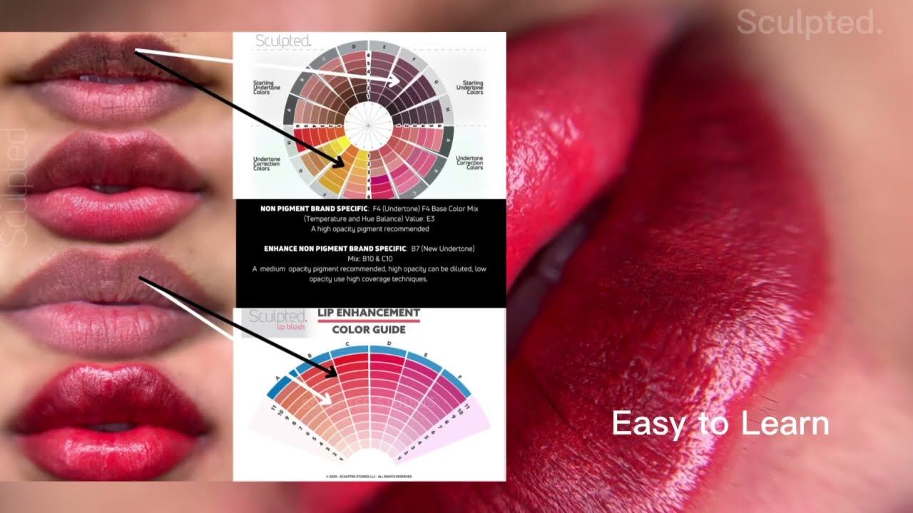 Learn Color & Pigment Theory For Lips смотреть онлайн