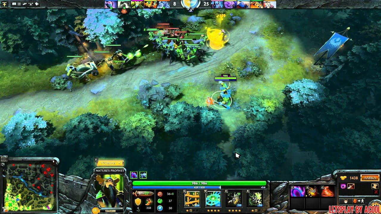 Нубский гайд на nature's prophet dota 2 смотреть онлайн