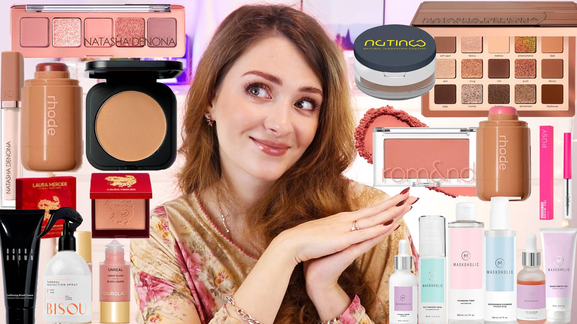 ШИКАРНЫЕ ПОКУПКИ И НОВИНКИ КОСМЕТИКИ! МНОГО БУДУЩИХ ФАВОРИТОВ! Rhode, Natasha Denona, Maskoholic смотреть онлайн