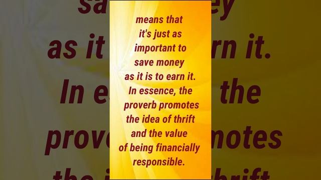 Proverb & Meanings смотреть онлайн