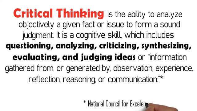 What Is Critical Thinking? смотреть онлайн