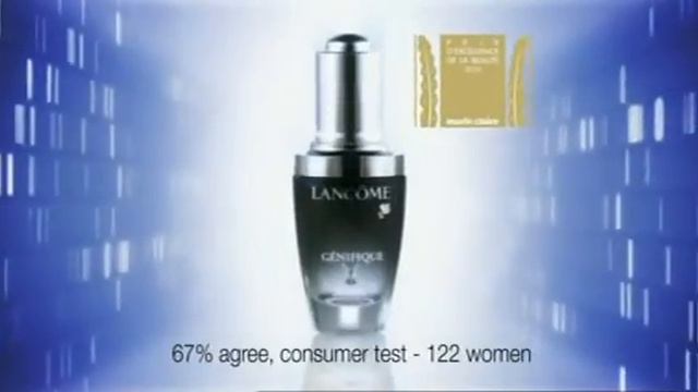 Lancome Genifique Youth Activating Concentrate TV смотреть онлайн