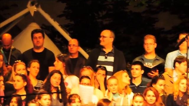 The rehearsal for the open-air performance of "Carmina Burana" смотреть онлайн