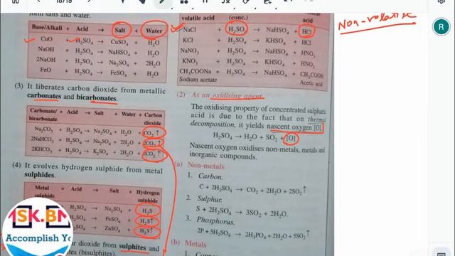 Sulphuric Acid Class 10th ICSE Board Chemistry | Study of Compounds смотреть онлайн