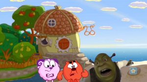 ЛУНТИК ПРИЕХАЛ К СМЕШАРИКАМ ЧАСТЬ 3