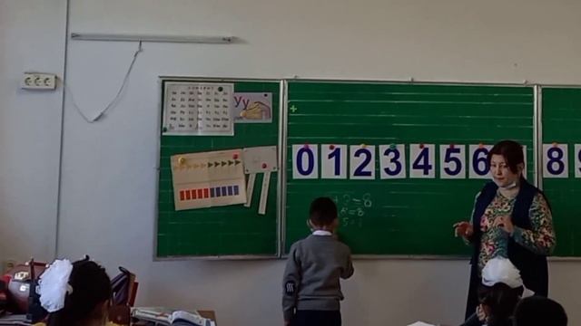 Мактимкулова Улбосын. 1-сынып Математика 10 көлеміндегі сандарды қосу және азайту смотреть онлайн