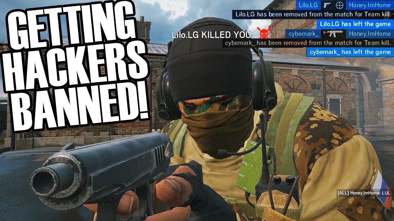 I Got 2 Hackers Banned - Rainbow Six Siege смотреть онлайн