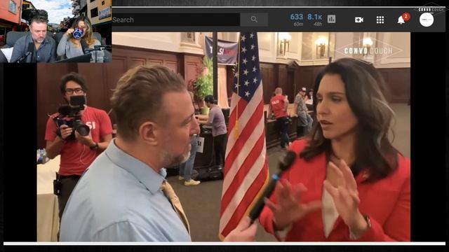 Tulsi's Updated Hong Kong Answer AND Superchats led to Discussion of sources/credibility CLIPPED смотреть онлайн
