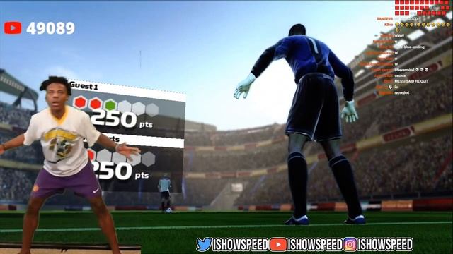 IShowSpeed destroys Setup playing Kinect Football 😂😂😂*Must Watch* смотреть онлайн