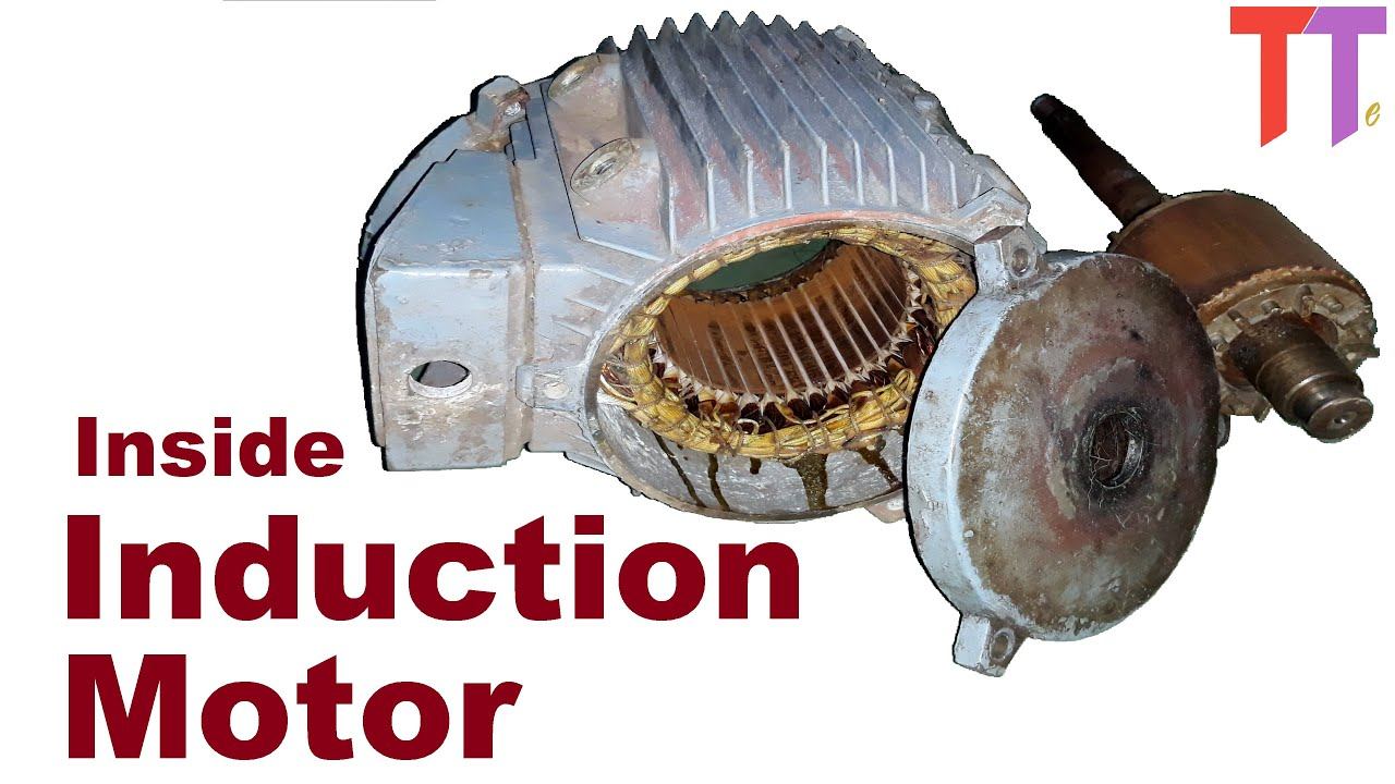 Inside 3 Phase Induction Motor. Its rotor, stator, Copper Coils. Watch at 1.5x for better experienc смотреть онлайн