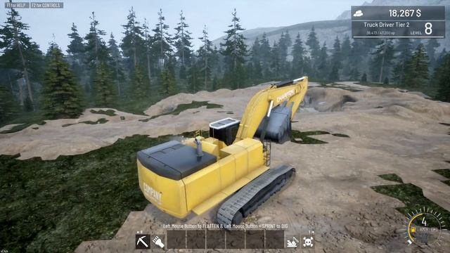 ⛏️Out of Ore⛏️: Игра I НОВЫЙ ЭКСКАВАТОР EX500 I работа в карьере I добыча рудных материалов #04 смотреть онлайн