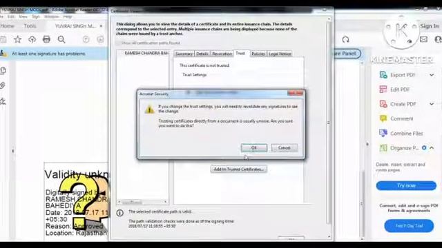 How Valid Digital Signature in Any Certificate| किसी प्रमाणपत्र में डिजिटल हस्ताक्षर कैसे मान्य करे смотреть онлайн