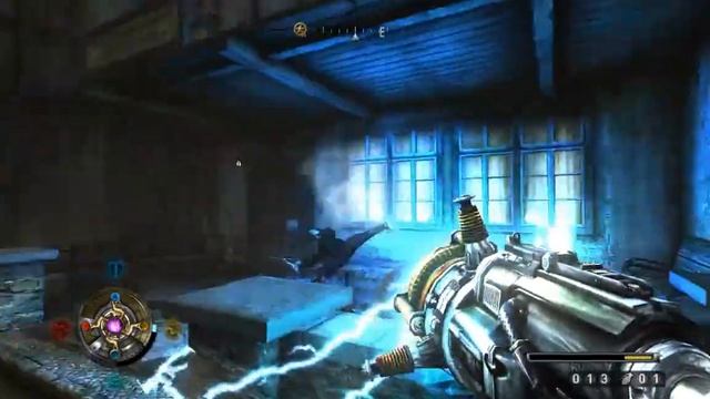 Wolfenstein 2009 Tesla Gun rampage смотреть онлайн