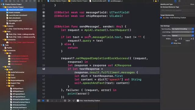 Implementando o Dialog Flow no seu aplicativo iOS - Parte 2 смотреть онлайн