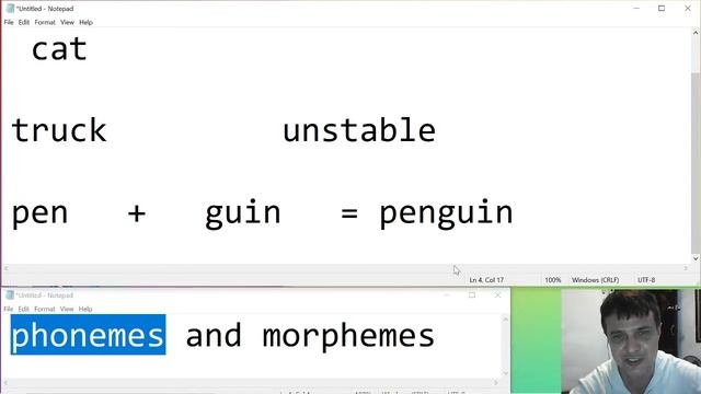 Phonemes and Morphemes: the basics смотреть онлайн